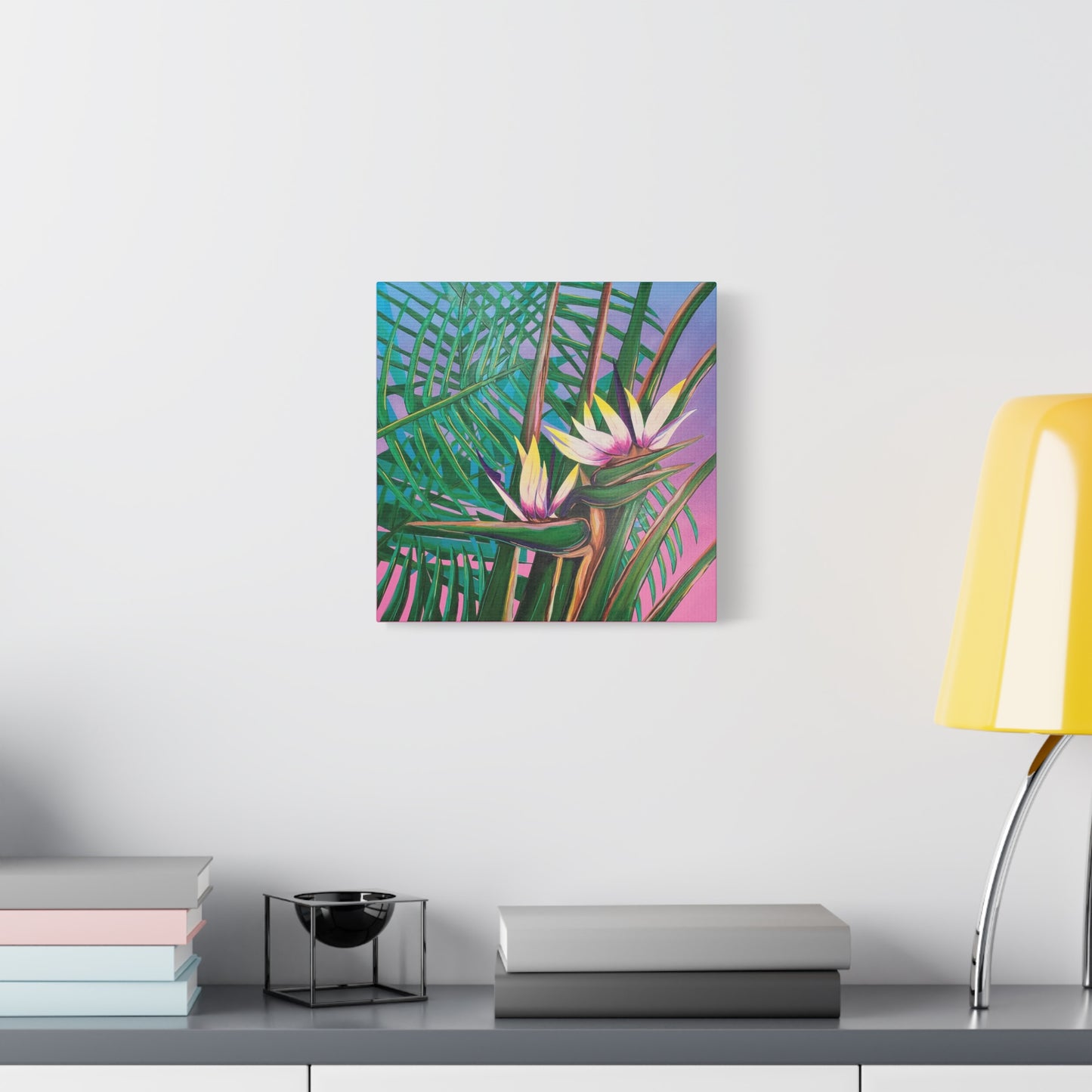 Birds of Paradise Canvas Reproduction