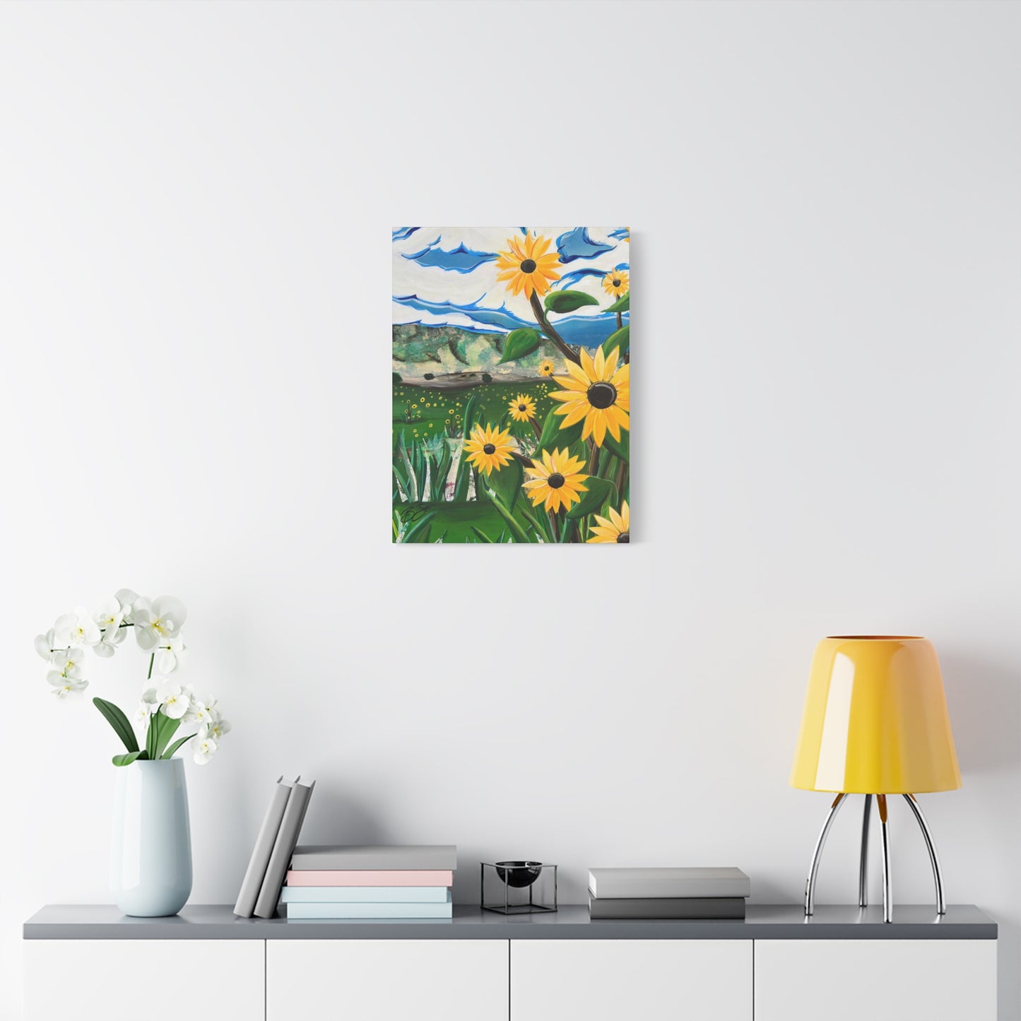 Wild Sunflower Canvas, Stretched, 1.25"